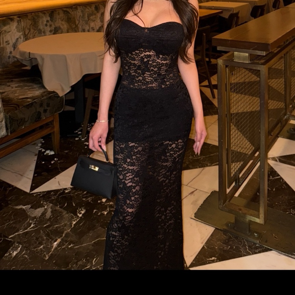 Black Lace Dress